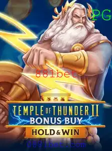 Descubra o Mundo de Aventuras e Recompensas com Temple of Thunder II Bonus Buy